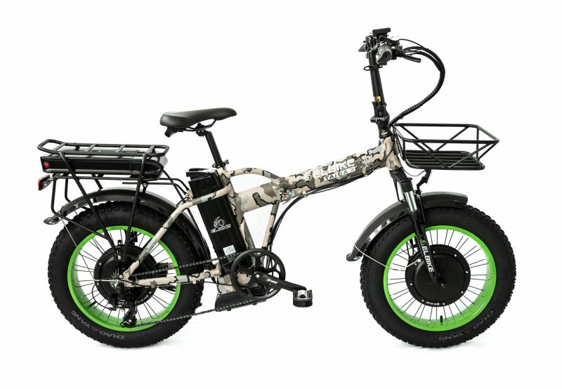 Электровелосипед Elbike Taiga 2 Twix 2000 (camouflage) Электровелосипед Elbike Taiga 2 Twix 2000 (camouflage)