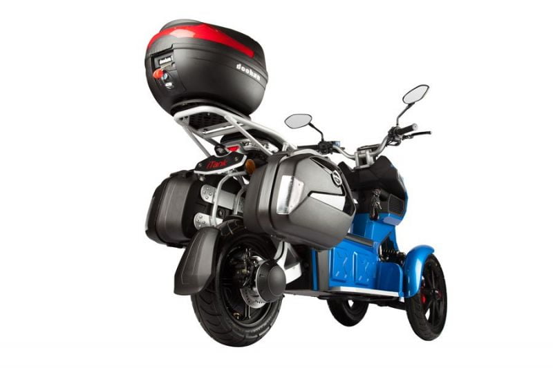 Электроскутер Doohan iTank EV3 Pro 1500W Blue Электроскутер Doohan iTank EV3 Pro 1500W Blue